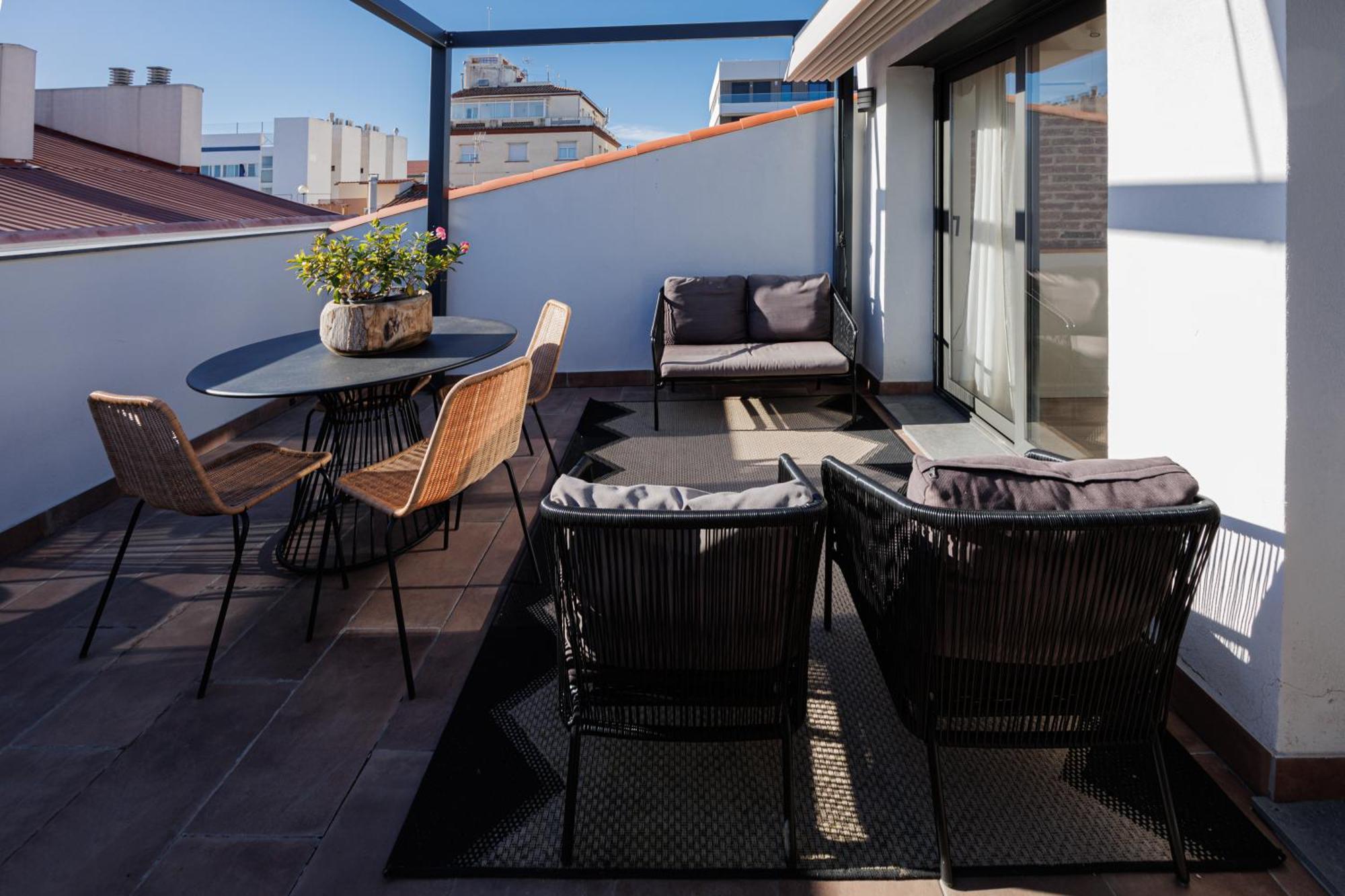 Atico Duplex Playa Area Barcelona Con Spa Exterior Montgat Ngoại thất bức ảnh