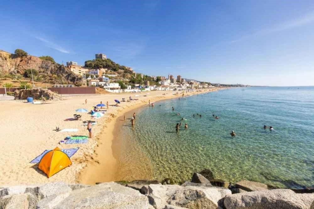 Atico Duplex Playa Area Barcelona Con Spa Exterior Montgat Ngoại thất bức ảnh